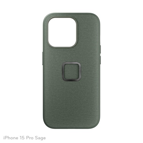 Everyday Fabric Case iPhone 15 Pro Sage M-LC-BK-SG-1.jpg